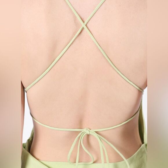 NWT Jacquemus La Robe Saudade Iconic Dress in Green - Picture 16 of 16